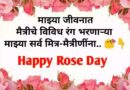 50+ Rose Day Quotes In Marathi | रोझ डे आणि प्रेम संदेश